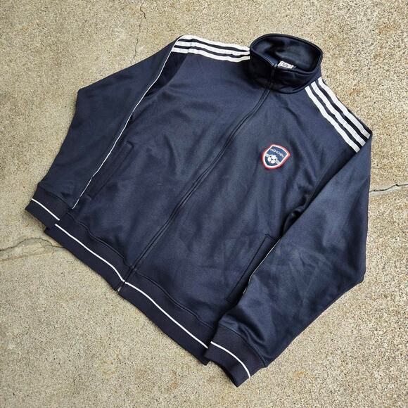 Vtg Y2k ADIDAS Fifa World Cup 2006 Germany Munich Logo Patch Track Jacket Lg - Picture 2 of 6